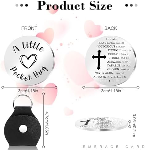 STARKET Easter Basket Stuffers For Teen Graduation Gifts For Women Men Pocket Hug Token 2026 Motivation Birthday Retirement - Image 2