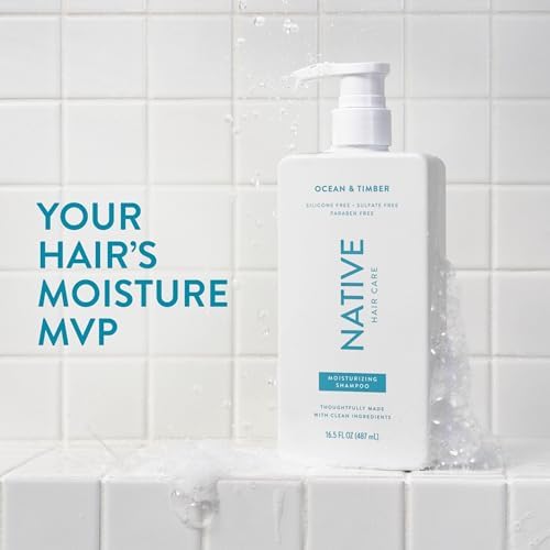 Native Ocean & Timber Shampoo and Conditioner Contain Naturally Derived Ingredients | All Hair Types, Color & Treated, Fine to Dry Damaged, Sulfate & Dye Free - 2-Pack - Image 2