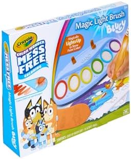Crayola Bluey Color Wonder Magic Light Brush, Mess Free Painting Station for Kids, Gifts, Toddler Bluey Toys & Activities, Ages 3+ - Image 5