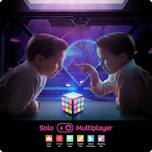 Ninja Blast Rechargeable Game Activity Cube - Toys for Boys and Girls - 9 Fun Brain & Memory Games - Birthday Gifts for Age 6, 7, 8, 9, 10, 11, 12 Year Old Kids Teens - Best Boy Toy Gift Ideas - Image 3