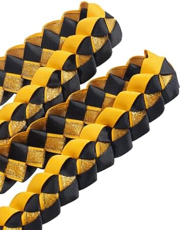 TFTAFAN Graduation Ribbon Lei Graduation Leis Necklace Class of 2026 Graduation Necklace Braided Necklace Graduation Gift Party Accessories for Women and Men - Image 3