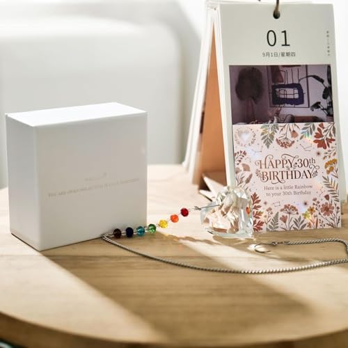 Hegelda 30th Birthday Gifts for Women Crystal Suncatcher - Image 6
