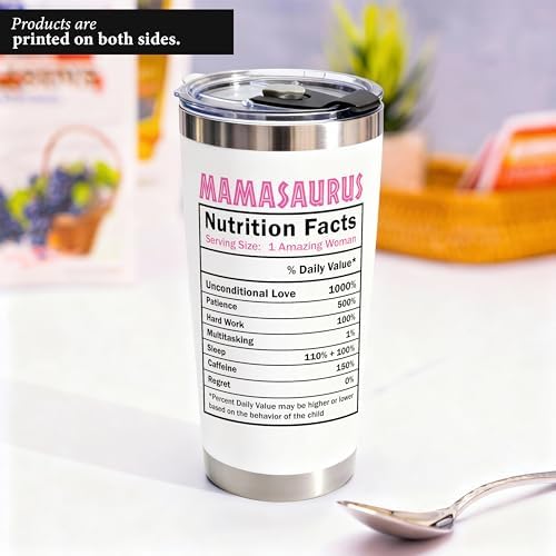 Gifts for Mom from Daughter, Son for Mothers Day, Christmas, Birthday - Birthday Gifts for Moms, Birthday Present for mom, Happy Birthdays Moms - Best Mother Tumbler 20Oz Stainless Steel Coffee Cup - Image 3