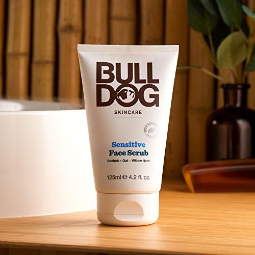 Bulldog Mens Skincare and Grooming Sensitive Full Face Kit with Moisturizer, Face Wash and Face Scrub, 3 Count - Image 5