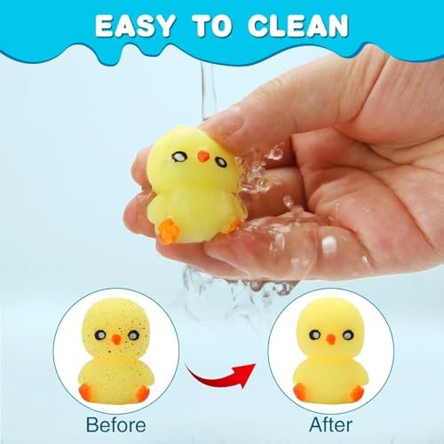 120 Pack Mochi Squishy Toys, Kawaii Mini Squishies Party Favors for Kids - Image 5