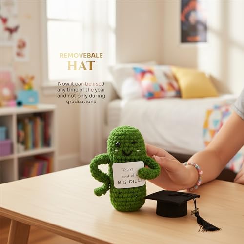 Graduation Pickle Doll Whimsical 2026 Graduation Gift - Image 3