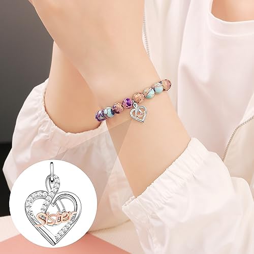 Gifts for Women Faith Cross Bracelet, Unique Amazonite Bracelets for Women - Image 2
