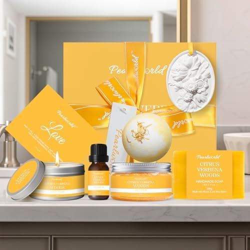 Birthday Gifts for Women, Classic Clean Citrus Herbal Cologne Scent Spa Kit - Image 4