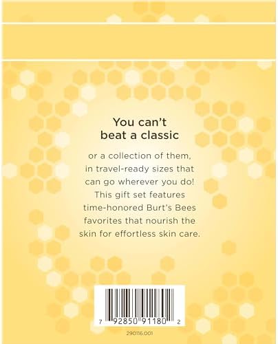 Burt's Bees Timeless Minis Kit Gift Set, 6 Travel Size Products - Image 5
