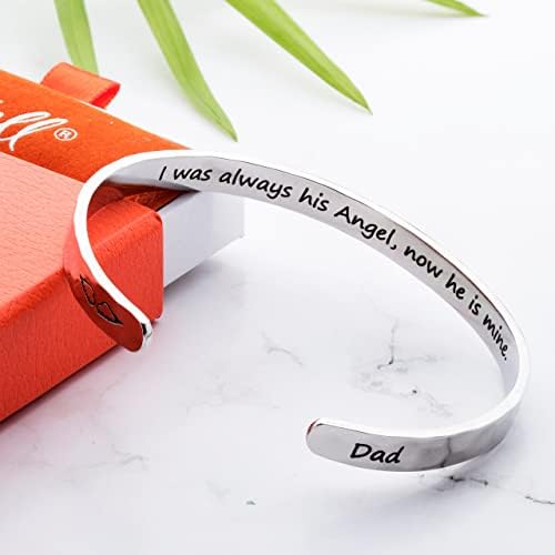 Carviell Bracelets for Women – 100+ Meaningful Engraved Messages – Solid 316L Surgical Stainless Steel Cuff Bracelet – Gift Ready - Image 3