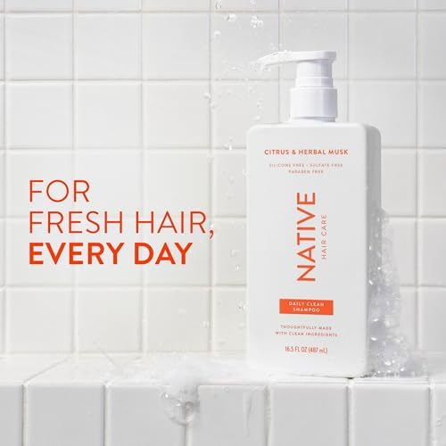 Native Shampoo and Conditioner contain Naturally Derived Ingredients | All Hair Types, Color & Treated, Fine to Dry Damaged | Sulfate & Dye Free | Citrus & Herbal Musk, 8.25 Fl Oz (Pack of 12) - Image 2