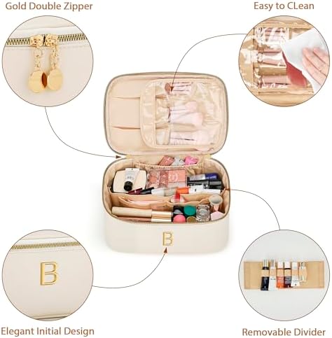 Personalized Makeup Bag Gifts for Women Travel Cosmetic Case - Image 5