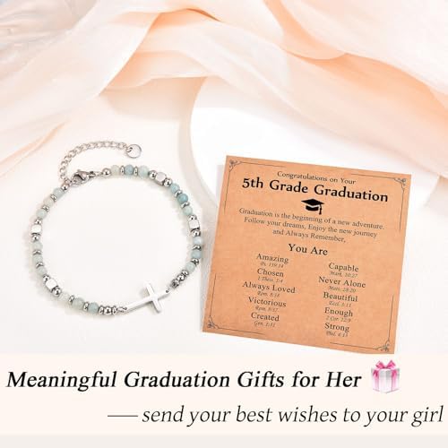 Religious Cross Bracelet for Women Girls, Christian Gifts - Image 2