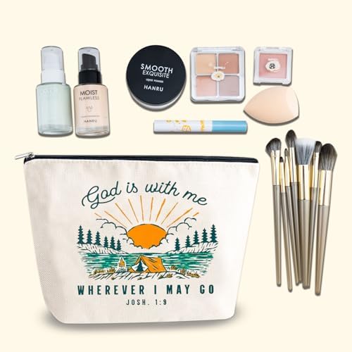 Christian Gifts for Women Birthday Christian Makeup Cosmetic Bag - Image 3