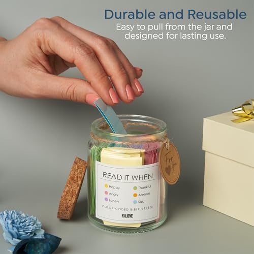 BLIEVE Read Me When Bible Verse Jar - Image 6