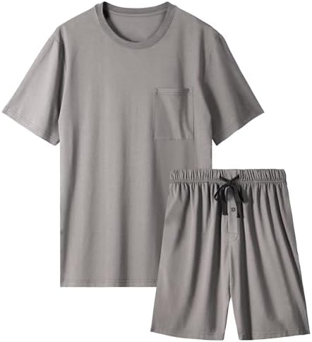 BAMBOO COOL Mens Pajama Set Lightweight Sleepwear Pjs by BAMBOOCOOL