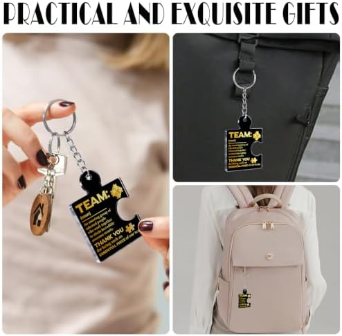 Team Appreciation Gifts Bulk for Coworkers Employee Staff Keychains - Image 7