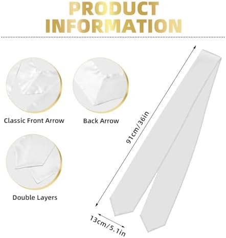 Class of 2026 Graduation Stole,Cute Elegant Honor Sash for Graduation 2026 Unisex Adult Graduates - Image 4