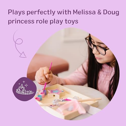 Melissa & Doug Created by Me Princess Wand Wooden Craft Kit - Image 6