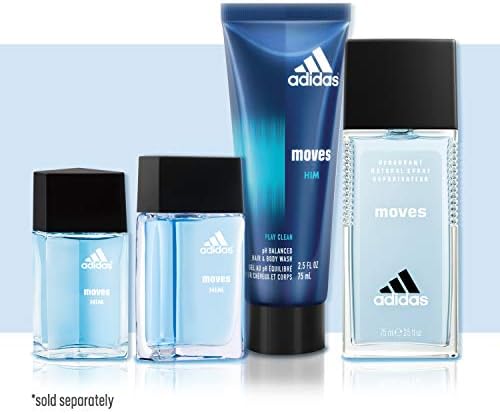 Adidas Moves for Men Eau de Toilette Spray 1.6 Fl OZ (Pack of 2) - Image 5