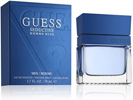 Guess Seductive Blue Men/Homme Eau de Toilette Cologne Spray For Men, 1.7 Fl. Oz. by Guess
