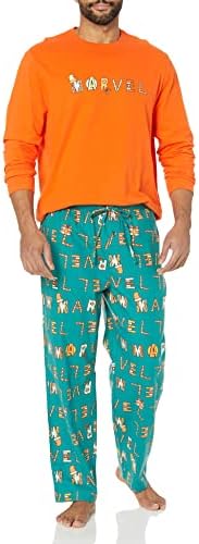 Amazon Essentials Disney | Marvel | Star Wars Men's Soft & Comfortable Flannel Pajama Sleep Sets - Image 7