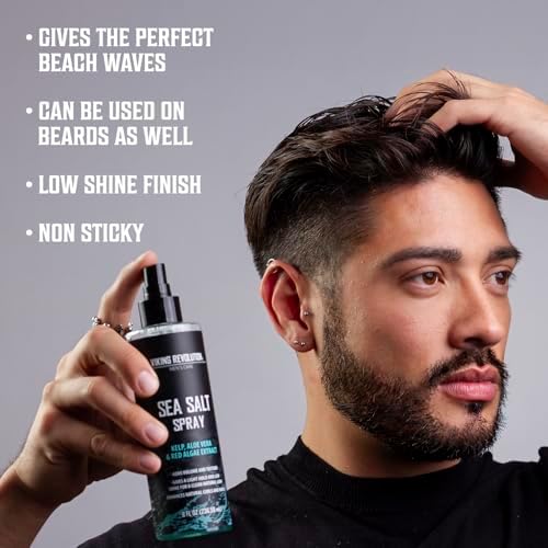 Viking Revolution Hair Texturizing and Care Kit for Men - 3 Piece Set - Image 3