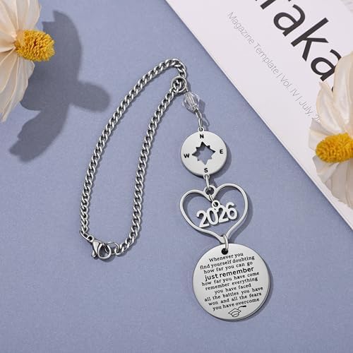 Graduation Gifts Car Rear View Mirro Accessories Hanging Pendant - Image 3