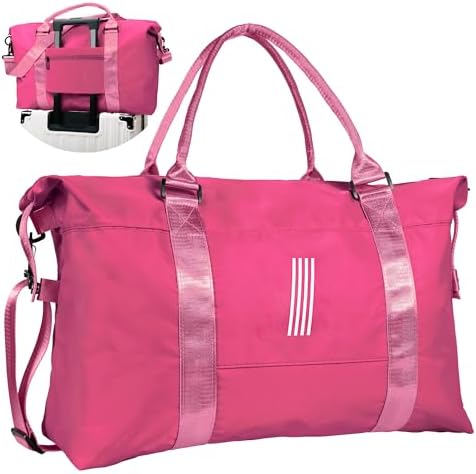 Teen Girl Gifts, Birthday Gift, Initial Travel Bag Girl Sports Bag by Vogewood