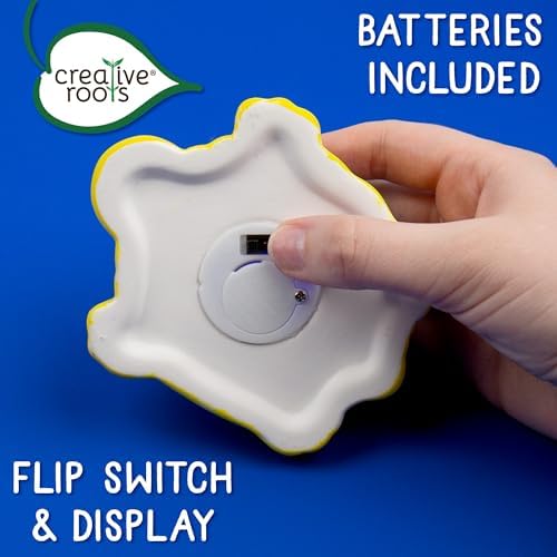 Creative Roots Paint Your Own Stepping Stone Kit, Mini Light Up Turtle - Image 6
