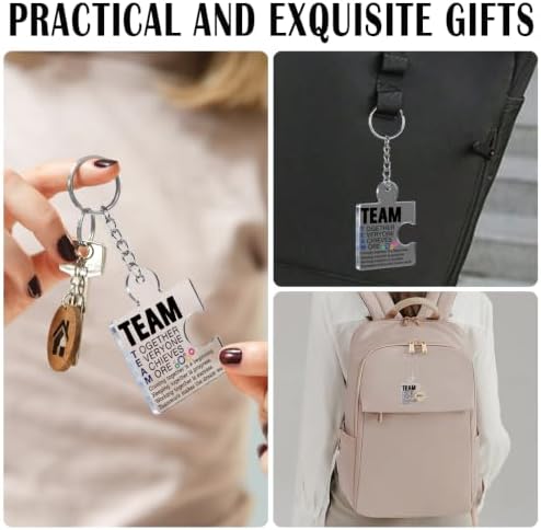 Team Appreciation Gifts Bulk for Coworkers Employee Staff Keychains - Image 7