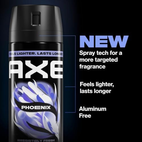 AXE Phoenix Men’s Body Care Set – Body Wash, Antiperspirant Stick, Deodorant Body Spray, 48H Sweat & Odor Protection, Gifts for Men - Image 6