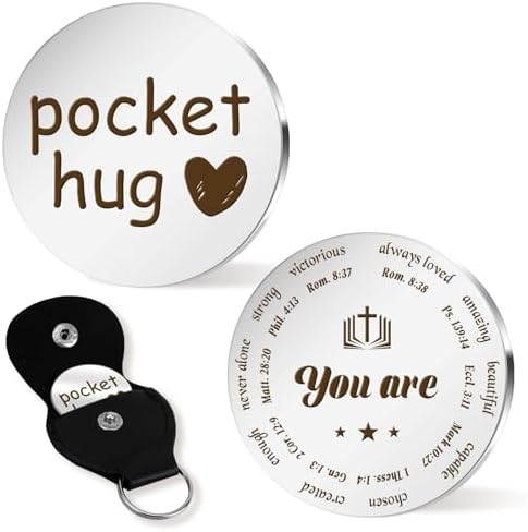 Christian Gifts for Men Back to School Gift Pocket Hug Confirmation Gifts by Cidenbio