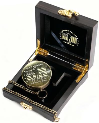 Compass - Luxury Unique Bible Verse/Graduation Gifts/Gifts for Veterans Day, College, High School, Cool Birthday Gift Idea for Son, Boys, Motivational Greeting Card Included - Image 7