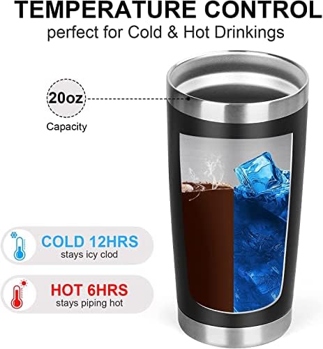 2026 Graduation Motivational Gift for Him Her 20 Ounce Stainless Steel Car Tumbler Insulted Mug Cup Graduate Inspirational Gifts for College (Black) - Image 4
