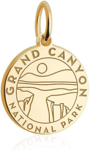 Jet Set Candy National Park Souvenir Travel Charms Gold Vermeil