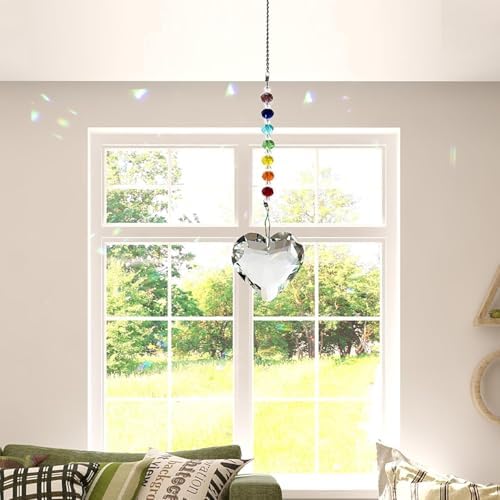 Hegelda Birthday Gifts for Girlfriend Crystal Suncatcher Christmas Ornament Decor - Image 6