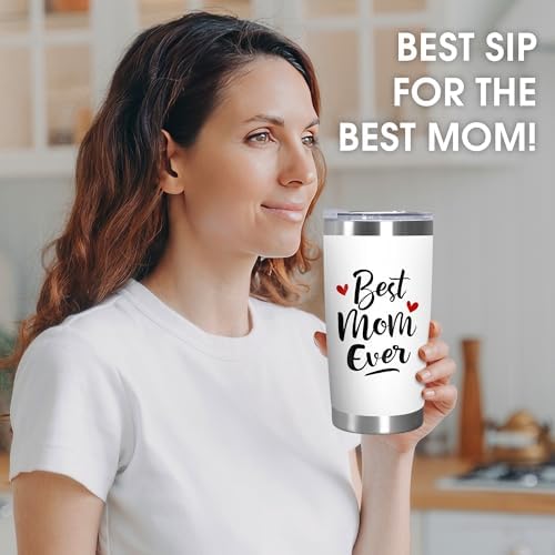 TEEZWONDER Birthday Gifts for Mom - 20 oz Stainless Steel Tumbler - Image 5