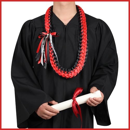 TFTAFAN Graduation Leis and Graduation Honor Cords Class of 2026 Graduation Ribbon Lei Graduation Necklace Braided Necklaces gift for Student Gifts Party Supplies - Image 2