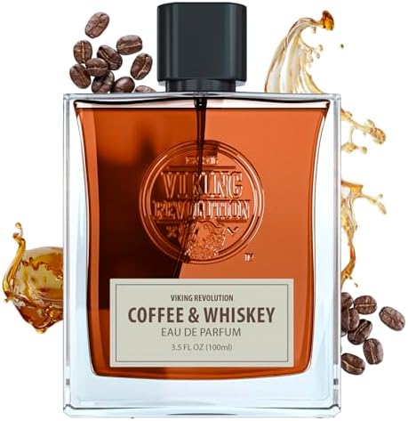 Viking Revolution Mens Cologne - Coffee & Whiskey Eau de Parfum -3.5 fl oz by VikingRevolution