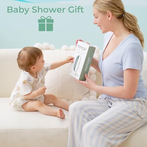 Momcozy Baby Towels, Soft Absorbent Bath Towel for Newborn&Toddler,Whale - Image 2