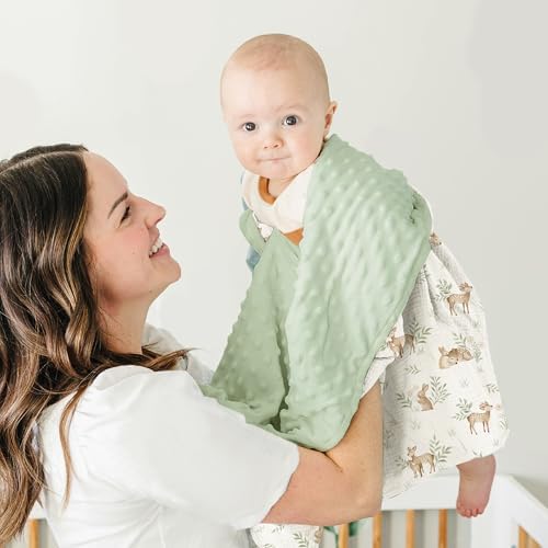 Konssy Soft Muslin Baby Blanket for Unisex Boys & Girls, 30 x 40 Inch - Image 3