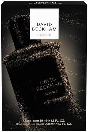David Beckham Classic Eau de Toilette + Shower Gel Gift Set, Notes of Grapefruit, Cashmere Wood, and Musk, Men's Fragrance, Long Lasting, Everyday Fragrance - Image 3