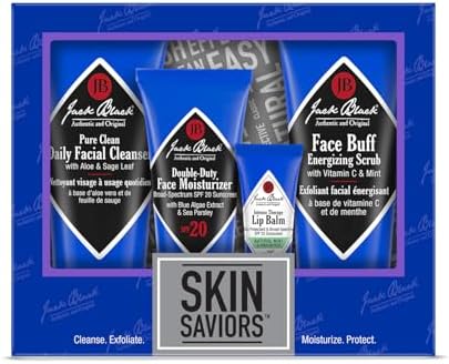 Jack Black Men's Skincare Kit, Men's Gift Set, Travel-Ready by Unknown