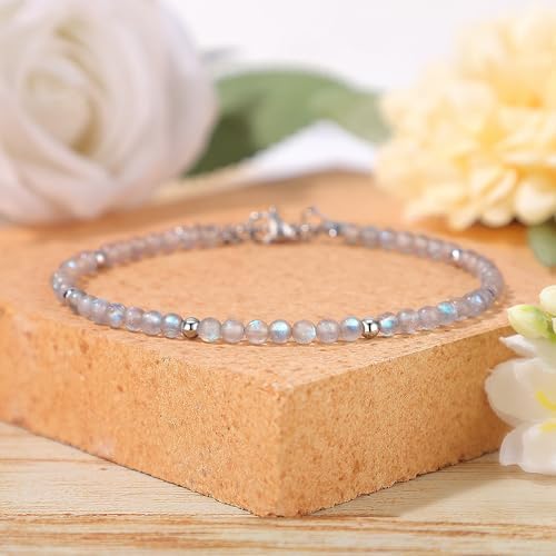 JoycuFF Moonstone Bracelet Christmas Birthday Valentines Gifts for Women - Image 3
