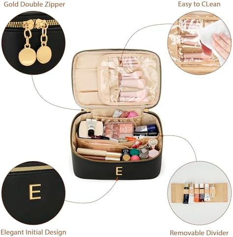 Personalized Makeup Bag Gifts for Women Travel Cosmetic Case - Image 4