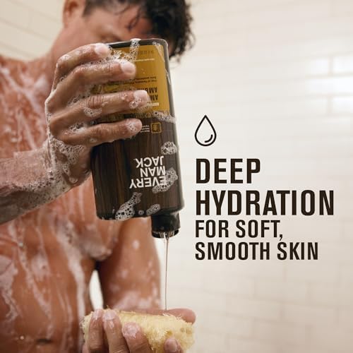 Every Man Jack Hydrating Body Wash for Men, Sea Minerals Citron, 2pk - Image 2