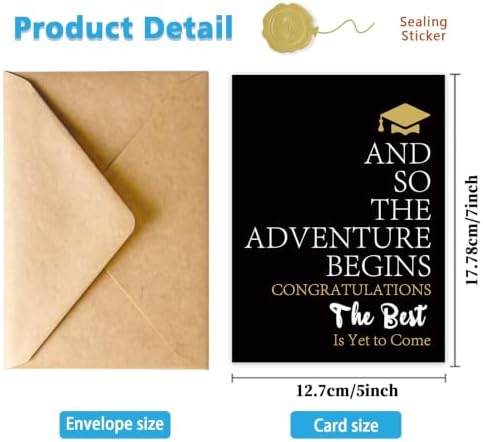 Inspirational Graduation Card Gift for High School and College Graduate - Image 3