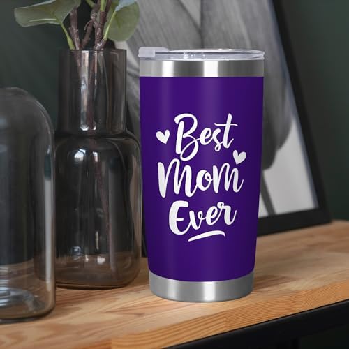 TEEZWONDER Birthday Gifts for Mom - 20 oz Stainless Steel Tumbler - Image 4