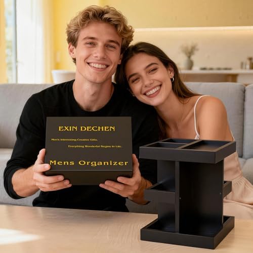 EXIN DECHEN Cologne Organizer for Men,Cologne Stand,Birthday Gifts for Men - Image 2